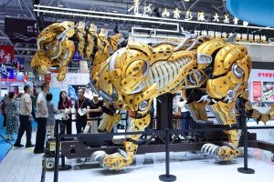 People visit the exhibition area of northeast China's Liaoning Province during the 21st China (Shenzhen) International Cultural Industries Fair in Shenzhen, south China's Guangdong Province, May 22, 2025.